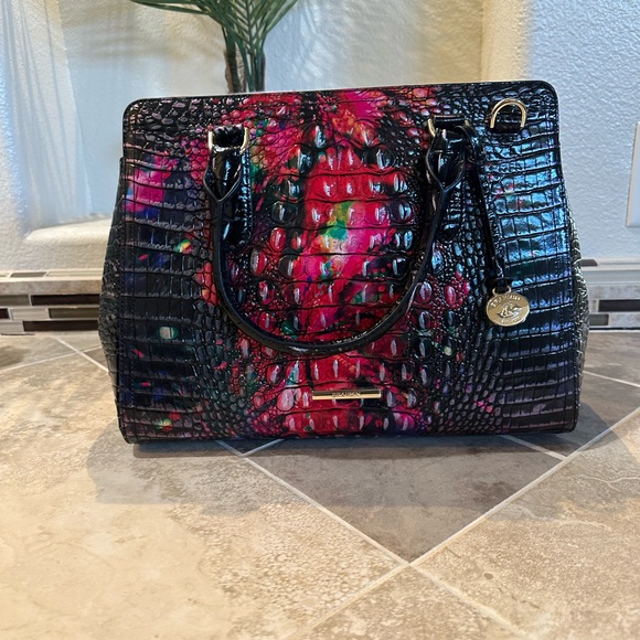 Brahmin Small Finley Beyond Ombré Melbourne Satchel - Picture 2 of 7